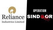 Reliance Industries Withdraws &lsquo;Operation Sindoor&rsquo; Trade Mark Application Filed by Its Jio Studio