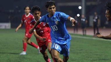 SAFF U19 Championship 2025: India Seal Top Spot in Group B With 4–0 Win Over Nepal