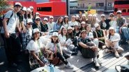 F1 2025: Kimi Antonelli Celebrates Dream Formula One Homecoming With School Friends and Football Triumph