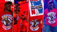 R-Truth Walks Out to John Cena's Theme Song Wearing His Gear During WWE Saturday Night's Main Event 2025 Match Against 17-Time Champion, Pays Homage to His 'Childhood Hero' (Watch Video)