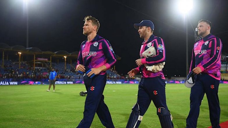 Scotland’s Matthew Cross, Mark Watt Fined for ICC Code of Conduct Breach After World Cup League Two Match vs Netherlands