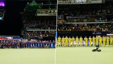 Know Why National Anthem Was Played At Start of KKR vs CSK IPL 2025 Match