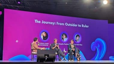 WAVES Summit 2025: Shah Rukh Khan Opens Up About His Shy Side, Reveals He ‘Hides Behind’ Deepika Padukone at Bollywood Parties
