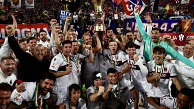 Coppa Italia 2024–25: Bologna Ends 51-Year Wait for Major Trophy by Beating AC Milan 1-0 To Win Italian Cup