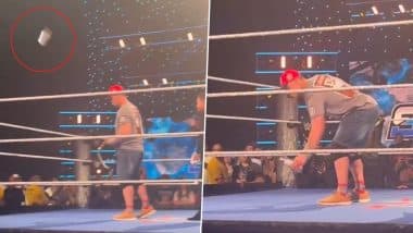 Fan Throws Beer Bottle At Undisputed Champion John Cena During WWE Friday Night SmackDown (Watch Video)