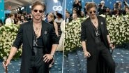 'Magician, Superstar, and Icon': Shah Rukh Khan Makes Met Gala 2025 Debut in Sabyasachi Ensemble (See Pics)