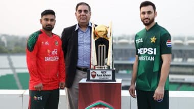 How To Watch PAK vs BAN 1st T20I 2025 Free Live Streaming Online? Get Telecast Details of Pakistan vs Bangladesh Cricket Match on TV