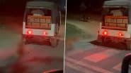 Animal Cruelty in Greater Noida: Man Ties Dog to Autorickshaw, Drags It Through Streets; Police Respond After Disturbing Video Goes Viral