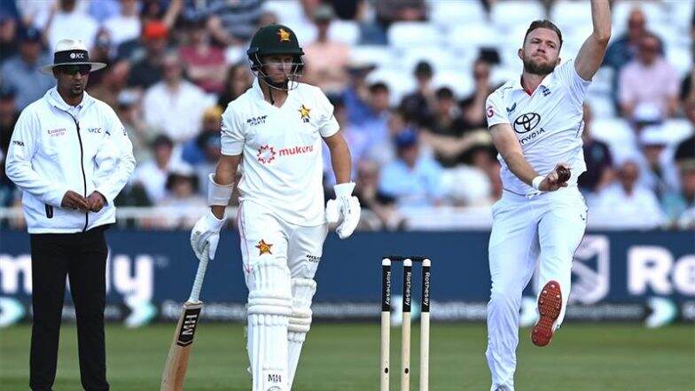 How To Watch England vs Zimbabwe One-Off Test 2025 Day 3 Free Live Streaming Online? Get Free Telecast Details of ENG vs ZIM Test Match on TV