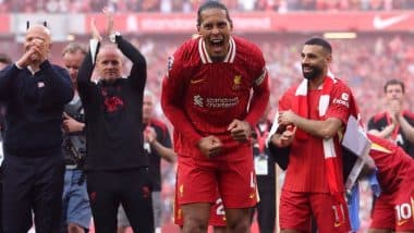 Virgil van Dijk Urges Liverpool Fans To Savour Every Moment Ahead of Premier League Trophy Lift, Says ‘Idea of Lifting Trophy in Front of Supporters at Anfield Is Something Special’