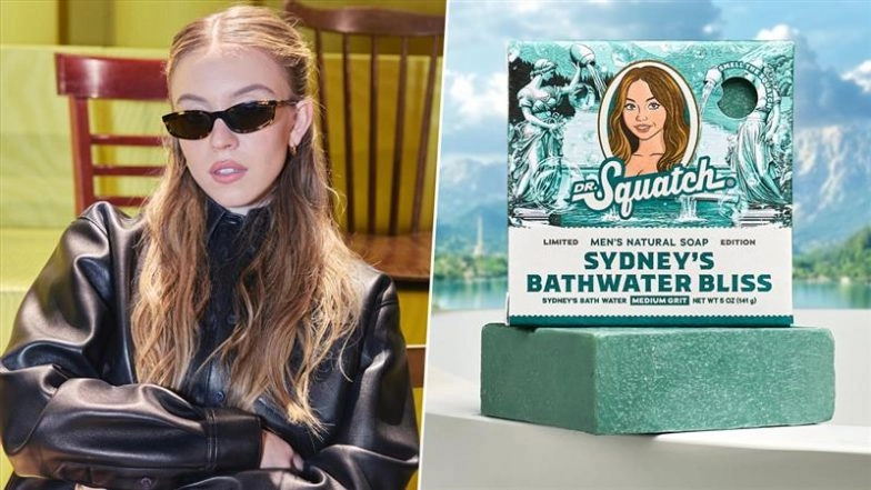 Sydney Sweeney Launches Limited-Edition Men's Soap Made From Her Actual Bathwater With Dr Squatch and the Internet Has Meme-Worthy Reactions!