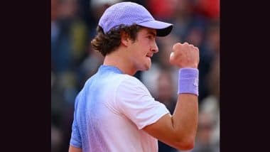 French Open 2025: Joao Fonseca Becomes Second-Youngest Roland Garros Match Winner After Carlos Alcaraz
