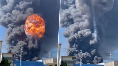 China Chemical Plant Blast: 5 Killed, 19 Injured, Six Missing After Explosion Rocks Chemical Plants In Shandong Province (Watch Videos)