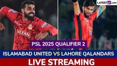 Where to Watch Islamabad United vs Lahore Qalandars PSL 2025 Qualifier 2 Free Live Streaming Online