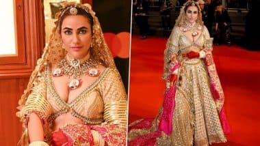Cannes 2025: Actress-Model Ruchi Gujjar Wears Necklace Featuring Indian PM Narendra Modi’s Face at Prestigious Film Festival, Reveals She Wanted To Honour Him (See Pics)