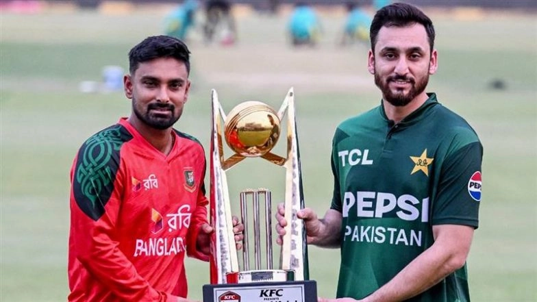 How To Watch PAK vs BAN 2nd T20I 2025 Free Live Streaming Online? Get Telecast Details of Pakistan vs Bangladesh Cricket Match on TV