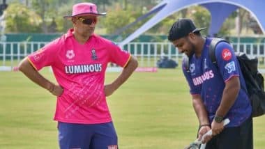 IPL 2025: Rajasthan Royals’ Head Coach Rahul Dravid Backs Batters Following Disappointing Performance Against Punjab Kings