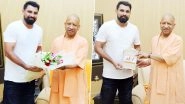 Mohammed Shami Meets Uttar Pradesh Chief Minister Yogi Adityanath, India National Cricket Team Pacer Expresses Gratitude (See Posts)
