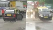Mumbai Rains-Weather Forecast: Rain Lashes Parts of City; Maharashtra on Alert As IMD Predicts Heavy Rainfall in Next Few Days (Watch Videos)