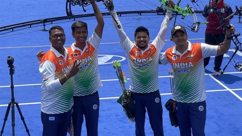 Archery World Cup Stage 2: India Win Gold, Silver and Bronze in Shanghai