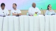 Pahalgam Terror Attack: Congress Working Committee Expresses Solidarity With Victims of Terrorist Attack in Jammu and Kashmir, Demands Justice
