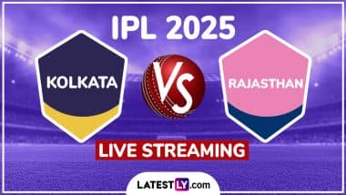 Where to Watch Kolkata Knight Riders vs Rajasthan Royals in IPL 2025?