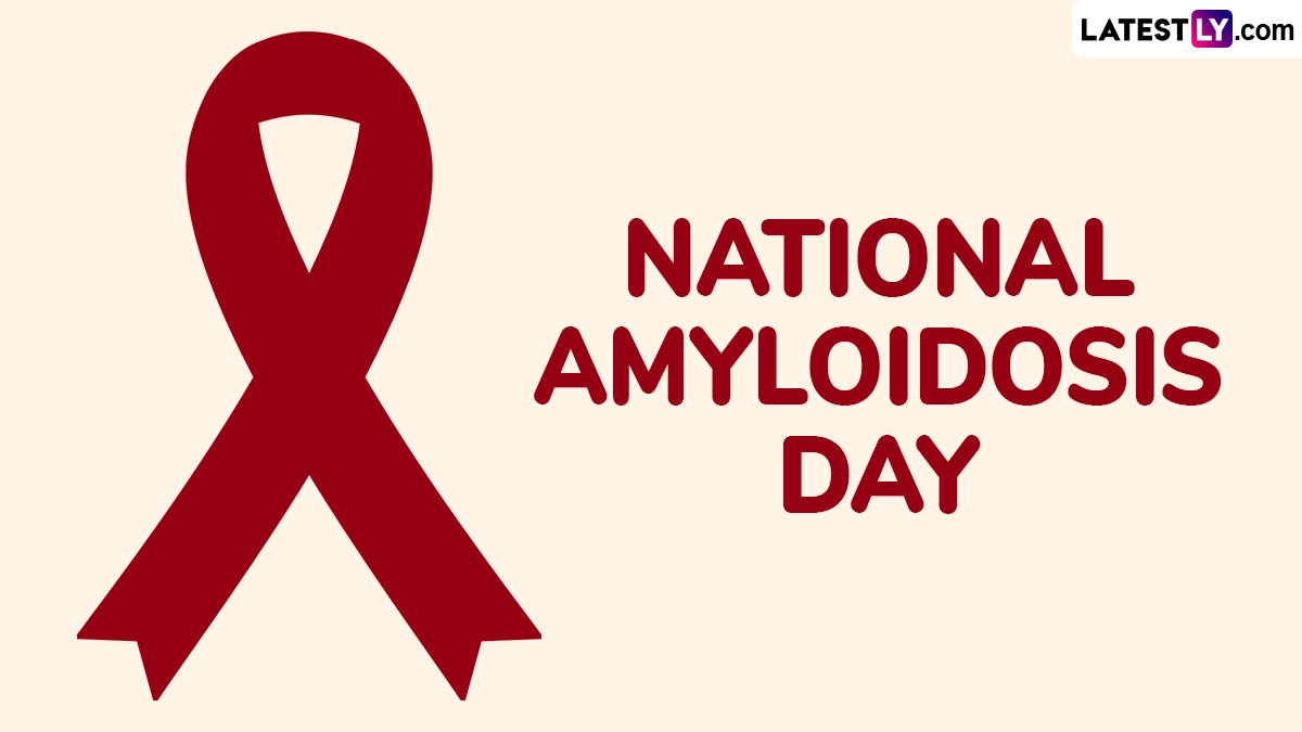 National Amyloidosis Day, observed annually on May 8, raises awareness about amyloidosis—a rare disease caused by the buildup of abnormal proteins in organs and tissues, leading to serious health complications.