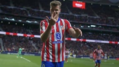 Alexander Sorloth Hat-Trick Video: Watch Atletico Madrid Striker Hit Fastest-Ever La Liga Treble During Spanish League 2024-25 Match Against Real Sociedad