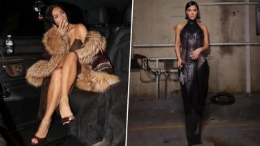 Did Kim Kardashian Get Nipple Piercings? Reality TV Star’s New Photos in Black T-Shirt Sparks Possible Trinket Buzz