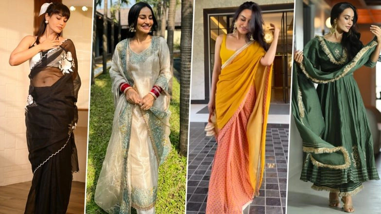Happy Birthday Surbhi Jyoti: Traditional Ensembles Donned by the Pretty Actress
