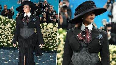 Met Gala 2025: Rihanna Reveals Third Pregnancy With A$AP Rocky, Flaunts Baby Bump at High-Fashion Event
