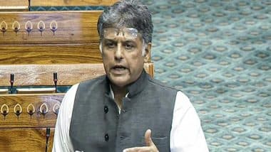 ‘Kashmir Not a Biblical 1000-Year-Old Conflict’: Congress MP Manish Tewari Rejects US President Donald Trump’s Mediation Offer on Kashmir Issue Between India and Pakistan