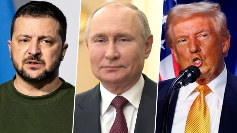 ‘Productive Day’: Donald Trump Hopes for Ceasefire Progress in Russia-Ukraine War in Monday Calls With Vladimir Putin, Volodymyr Zelenskyy