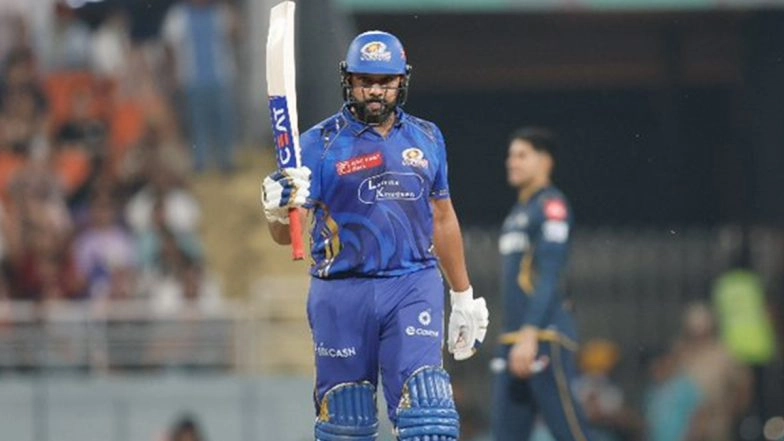Rohit Sharma Wins Man of the Match Award in GT vs MI IPL 2025 Eliminator Match