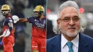 Vijay Mallya Congratulates Royal Challengers Bengaluru For Win in LSG vs RCB IPL 2025 Match, Expresses Hope That Franchise Will 'Play Bold En Route To The IPL Trophy' (See Post)
