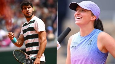 Roland Garros 2025: Carlos Alcaraz, Iga Swiatek Begin French Open Title Defenses With Strong Wins in First Round
