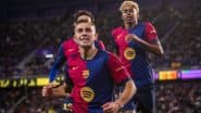 Real Valladolid 1-2 Barcelona La Liga 2024-25: Raphinha, Fermin Lopez Score as Blaugrana Extend Lead at Top of League Standings