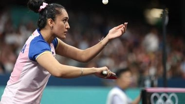 Manika Batra Advances to Second Round of ITTF World Table Tennis Championships 2025 After Win Over Fatimo Bello