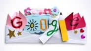 US Teacher Appreciation Day 2025 Google Doodle: Search Engine Giant Honours the Day Dedicated To Teachers With Cute ‘Thank You’ Cards From Students (View Pic)