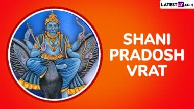 When Is Shani Pradosh Vrat 2025? Know Date, Timings and Significance of the Fast Dedicated to the Worship of Lord Shiva and Shani Dev