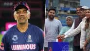 Rahul Dravid Congratulates Hitman As Rohit Sharma Stand Gets Unveiled At Wankhede Stadium In Mumbai, Says 'When I Am Short Of Tickets In Mumbai... I Know Who To Contact' (Watch Video)