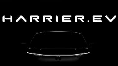 Tata Harrier EV Launch in India on June 3, Likely To Offer Driving Range of About 500 km; Check Expected Price, Specifications and Features
