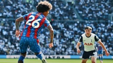 Tottenham Hotspur 0–2 Crystal Palace Premier League 2024–25: Spurs’ EPL Woes Continue With Home Loss Against Eagles (Watch Goal Video Highlights)