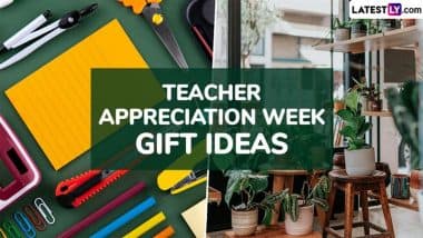 Teacher Appreciation Week 2025 Gift Ideas: From Personalised Stationery to Plants, 5 Things You Present to Your Teacher To Express Gratitude