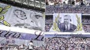 Fans Display Huge Tifos To Bid Farewell To Luka Modric And Carlo Ancelotti At Iconic Santiago Bernabeu During Real Madrid vs Real Sociedad La Liga 2024-25 Match (See Pic)