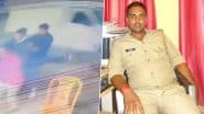 Jaunpur Hit-and-Run: Cop Dies After Being Run Over by Cattle Smugglers During High-Speed Chase in UP; 2 Arrested, CCTV Video Surfaces
