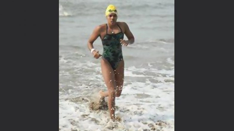 KIBG 2025: Diksha Yadav Of Maharashtra Triumphs With Double Gold in Open Sea Swimming