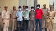 Grindr Dating App Scam: 4 Arrested for Blackmailing and Extorting Money Through Gay Dating App in Noida (Watch Videos)