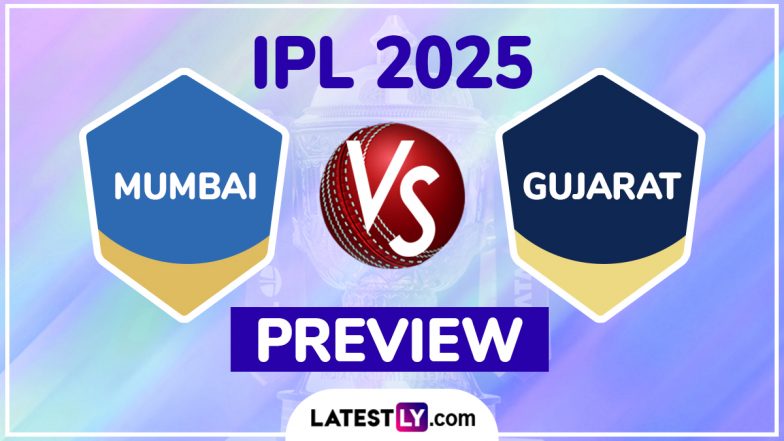 MI vs GT IPL 2025 Preview: Key Battles, H2H, Impact Players and More About Mumbai Indians vs Gujarat Titans Indian Premier League Season 18 Match 56