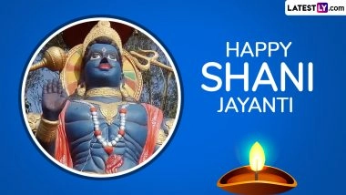 Shani Jayanti 2025 Wishes and HD Images: Share WhatsApp Status, Facebook Messages, Wallpapers and Greetings To Celebrate Lord Shani’s Birth Anniversary